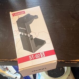 Ulanzi ST-02S Phone Tripod Clamp Mount - Black